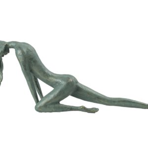 METAL DAME LIGGENDE I 2 STØRRELSER